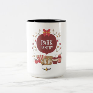 Caneca De Café Em Dois Tons Park Pantry - Design Whimsical Picnic Inspirado