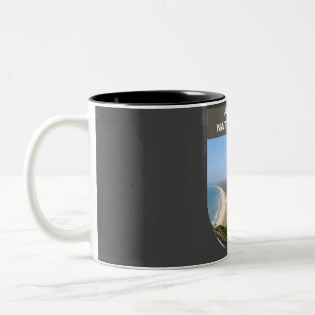 Caneca De Café Em Dois Tons Parque Nacional Arakwal (Esquerda)