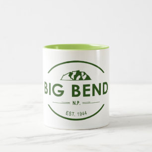 Caneca De Café Em Dois Tons Parque Nacional Big Bend