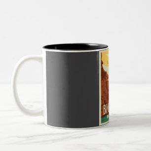 Caneca De Café Em Dois Tons Parque Nacional Big Bend