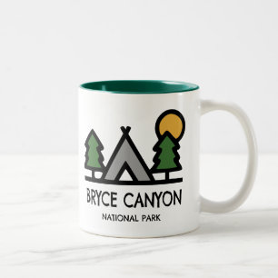 Caneca De Café Em Dois Tons Parque Nacional Bryce Canyon