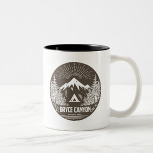 Caneca De Café Em Dois Tons Parque Nacional Bryce Canyon