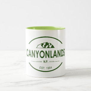 Caneca De Café Em Dois Tons Parque Nacional Canyonlands