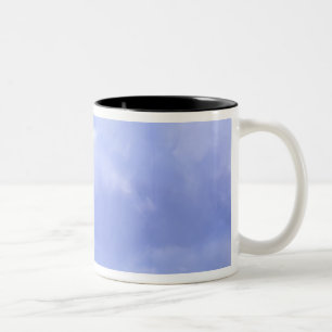 Caneca De Café Em Dois Tons Parque Nacional Capitol Reef, Utah. EUA. Cumulus