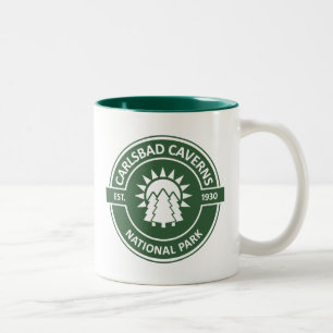 Caneca De Café Em Dois Tons Parque Nacional Carlsbad Caverns