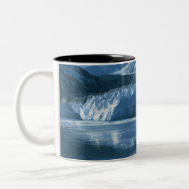 Caneca De Café Em Dois Tons Parque Nacional da Baía dos Glaciares no Alasca