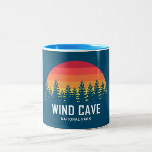 Caneca De Café Em Dois Tons Parque Nacional da Caverna Eólica