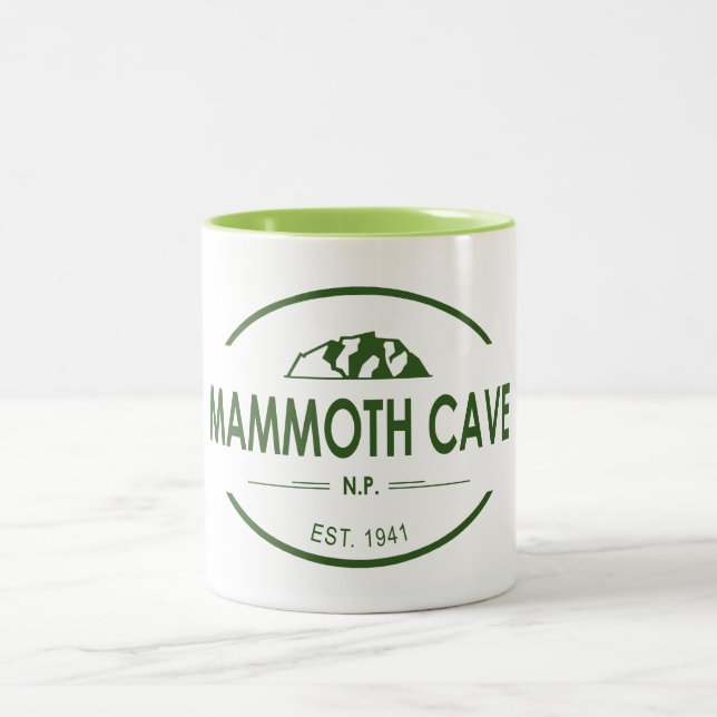 Caneca De Café Em Dois Tons Parque Nacional da Caverna Mammoth (Centro)