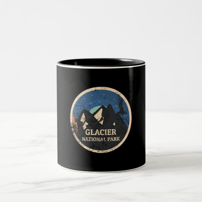 Caneca De Café Em Dois Tons Parque Nacional da Geleira (Centro)