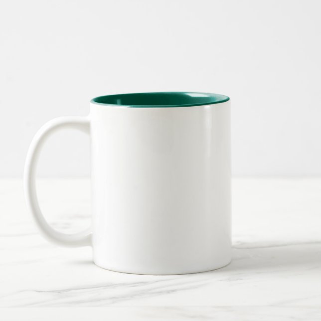 Caneca De Café Em Dois Tons Parque Nacional da Glaciar (Esquerda)