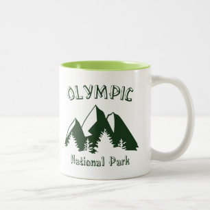 Caneca De Café Em Dois Tons Parque Nacional da olimpiadas