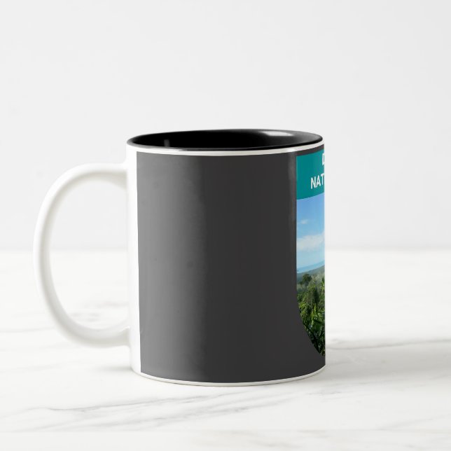 Caneca De Café Em Dois Tons Parque Nacional Daintree - Austrália (Esquerda)