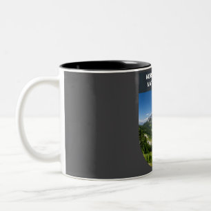 Caneca De Café Em Dois Tons Parque Nacional das Cascades do Norte