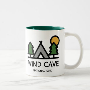 Caneca De Café Em Dois Tons Parque Nacional das Cavernas Eólicas
