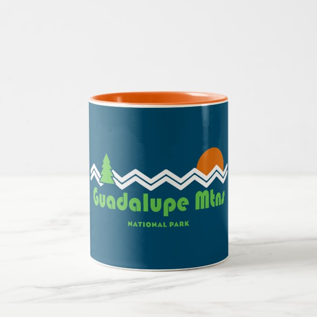 Caneca De Café Em Dois Tons Parque Nacional das Montanhas Guadalupe (Centro)