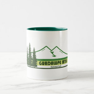 Caneca De Café Em Dois Tons Parque Nacional das Montanhas Guadalupe