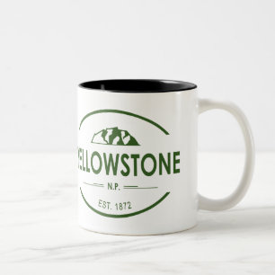 Caneca De Café Em Dois Tons Parque nacional de Yellowstone