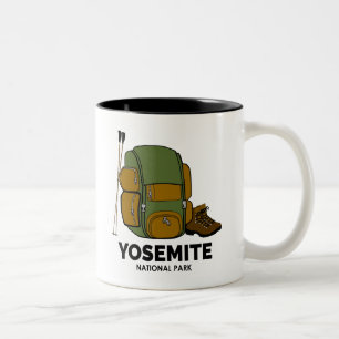 Caneca De Café Em Dois Tons Parque Nacional de Yosemite