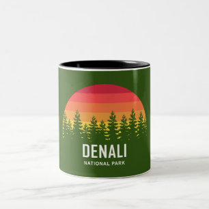 Caneca De Café Em Dois Tons Parque Nacional Denali