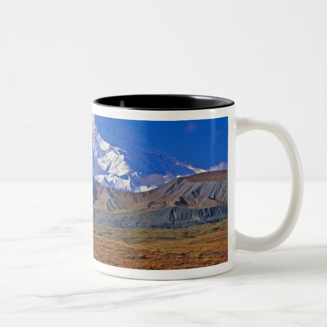 Caneca De Café Em Dois Tons Parque Nacional Denali Mt. McKinley, Alasca. (Direita)