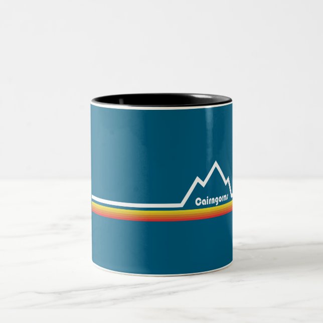 Caneca De Café Em Dois Tons Parque Nacional do Cairngorms, Escócia (Centro)