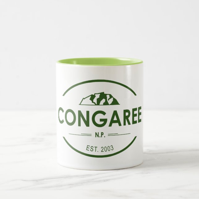 Caneca De Café Em Dois Tons Parque Nacional do Congaree (Centro)