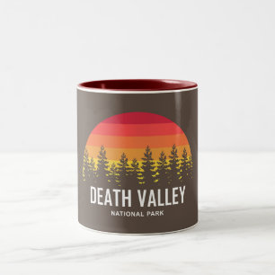 Caneca De Café Em Dois Tons Parque Nacional do Vale da Morte