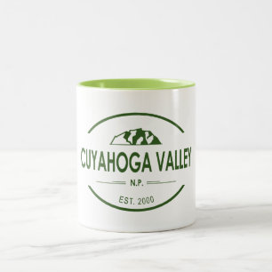 Caneca De Café Em Dois Tons Parque nacional do vale de Cuyahoga