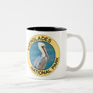 Caneca De Café Em Dois Tons Parque nacional dos marismas