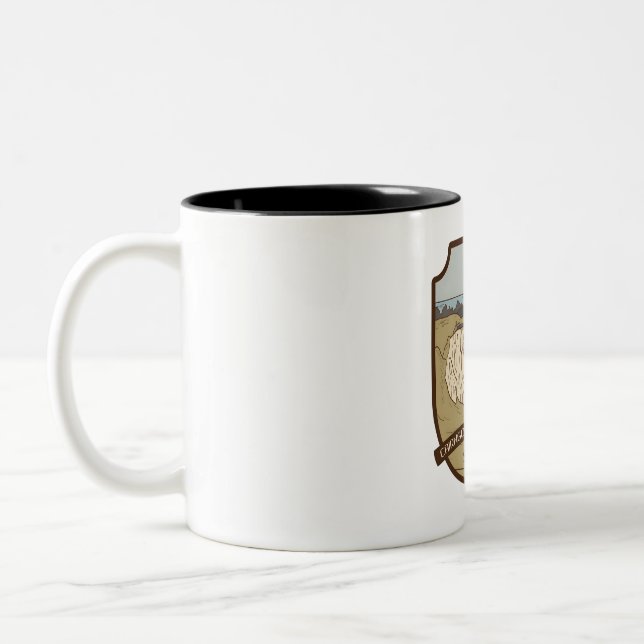 Caneca De Café Em Dois Tons Parque Nacional � Escócia (Esquerda)