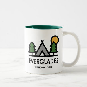 Caneca De Café Em Dois Tons Parque Nacional Everglades