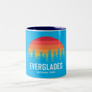 Caneca De Café Em Dois Tons Parque Nacional Everglades