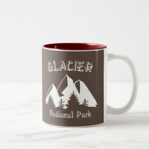 Caneca De Café Em Dois Tons  Parque Nacional Glaciar