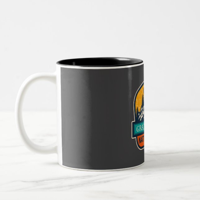 Caneca De Café Em Dois Tons Parque Nacional Grand Canyon (Esquerda)