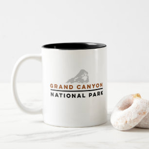 Caneca De Café Em Dois Tons Parque Nacional Grand Canyon