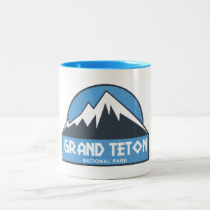 Caneca De Café Em Dois Tons Parque Nacional Grand Teton