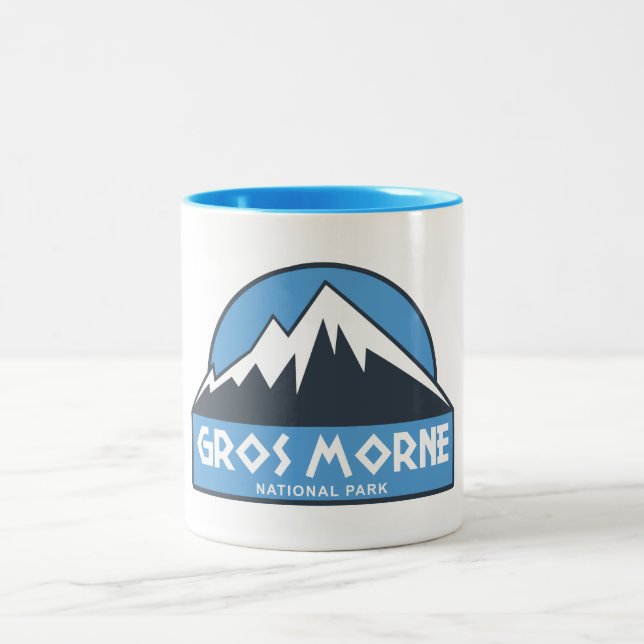 Caneca De Café Em Dois Tons Parque Nacional Gros Morne (Centro)