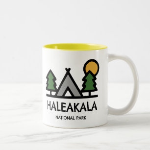 Caneca De Café Em Dois Tons Parque Nacional Haleakala