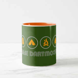 Caneca De Café Em Dois Tons Parque Nacional Hike Dartmoor