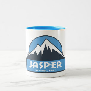 Caneca De Café Em Dois Tons Parque Nacional Jasper