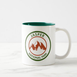 Caneca De Café Em Dois Tons Parque Nacional Jasper