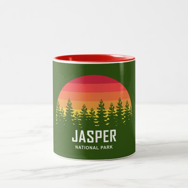 Caneca De Café Em Dois Tons Parque Nacional Jasper (Centro)