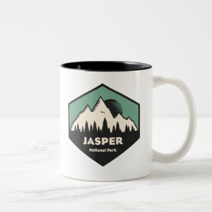 Caneca De Café Em Dois Tons Parque Nacional Jasper