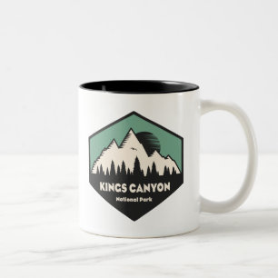 Caneca De Café Em Dois Tons Parque Nacional Kings Canyon