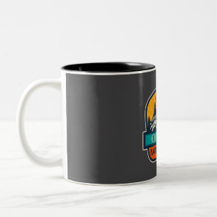 Caneca De Café Em Dois Tons Parque nacional olimpiadas