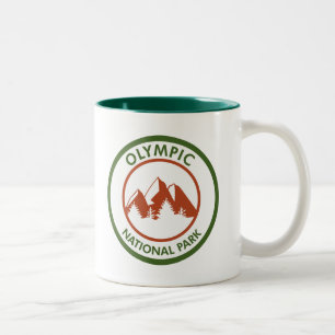 Caneca De Café Em Dois Tons Parque Nacional Olimpiadas