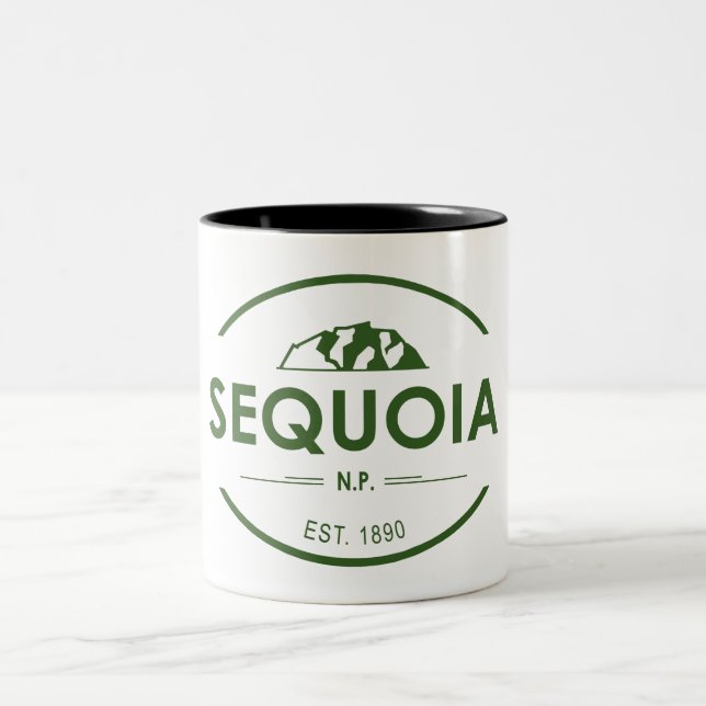 Caneca De Café Em Dois Tons Parque Nacional Sequoia (Centro)