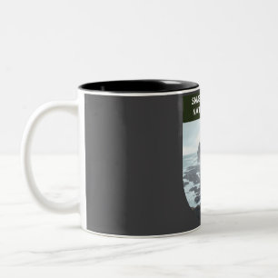 Caneca De Café Em Dois Tons Parque Nacional � Sn