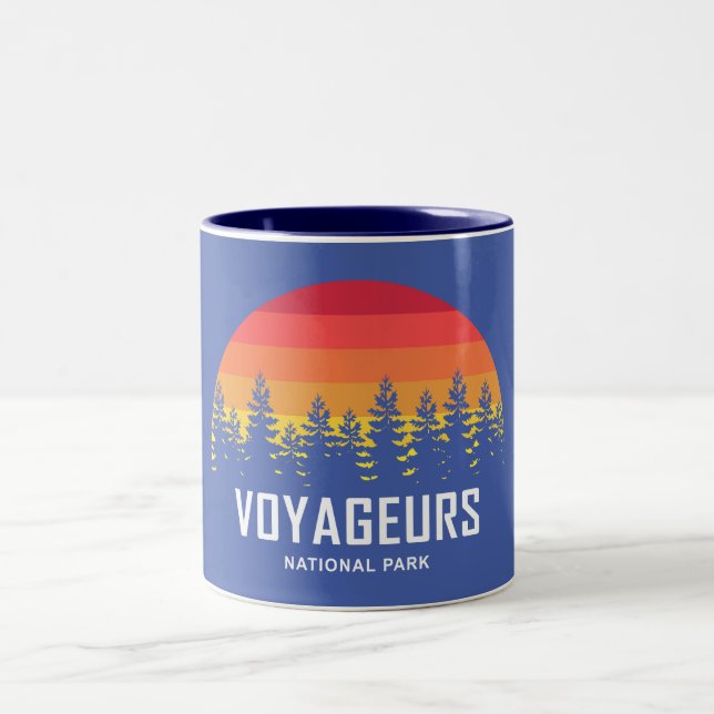 Caneca De Café Em Dois Tons Parque Nacional Voyageurs (Centro)