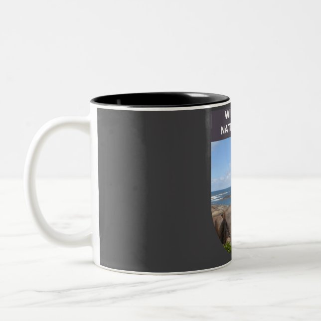 Caneca De Café Em Dois Tons Parque Nacional William Bay (Esquerda)